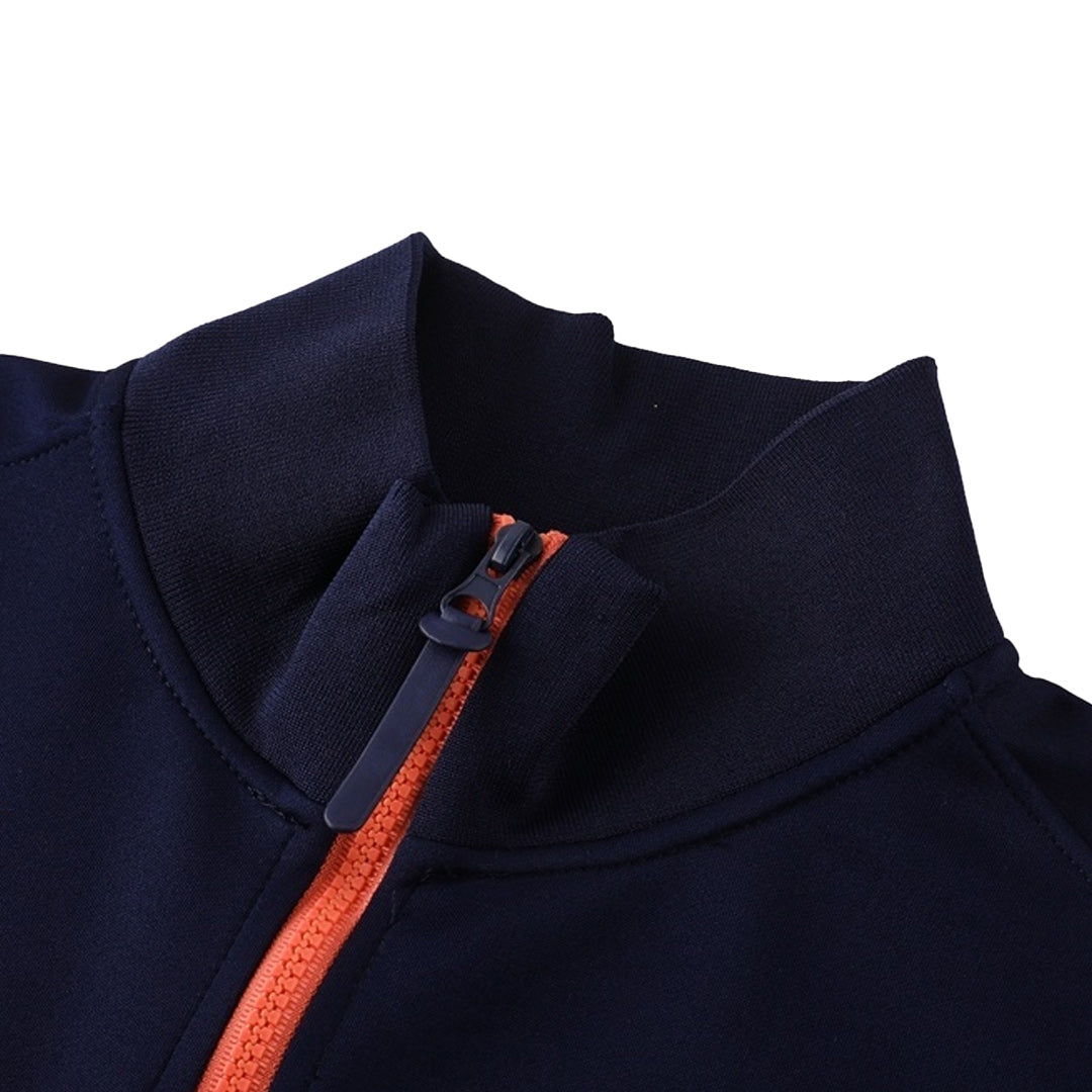 Barcelona Mens Training Jacket 2025/26 Navy&Orange