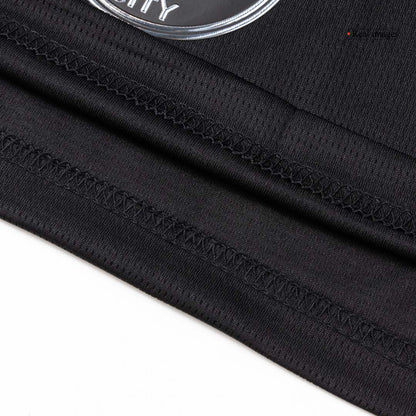 Manchester City Mens Away Soccer Full Set 2025/26 Black