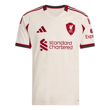 ISAK #9 Liverpool Mens Away Soccer Jersey 2025/26 White