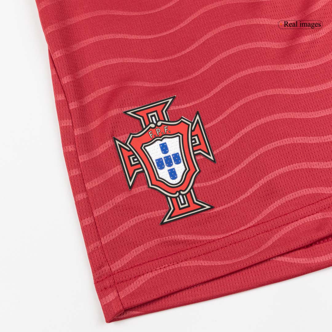 Portugal Mens Home Soccer Shorts World Cup 2026 Red