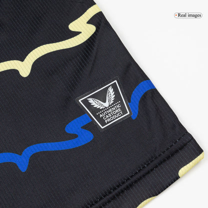Everton Mens Third Away Soccer Jersey 2025/26 Black