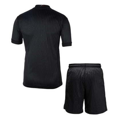 PSG Mens Fourth Away Soccer Kit 2025/26 Black