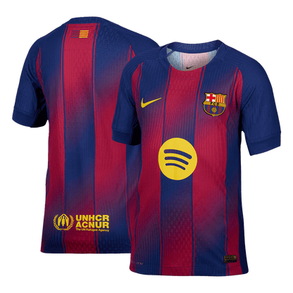 Barcelona Mens Home Soccer Jersey 2025/26 Red&Blue - Player Version
