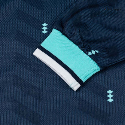 Germany Mens Away Long Sleeve Soccer Jersey World Cup 2026 Navy