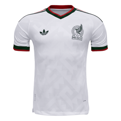 Mexico Mens Away Soccer Jersey World Cup 2026 White - Player Version
