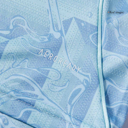 Juventus Mens Away Soccer Kit 2025/26 Blue