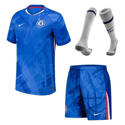 Chelsea Mens Home Soccer Full Set 2025/26 Blue [PREMIUM]