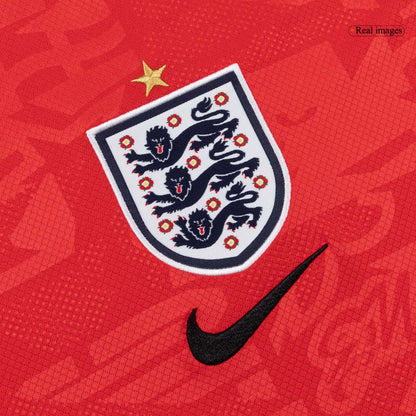 KANE #9 England Mens Away Soccer Jersey World Cup 2026 Red