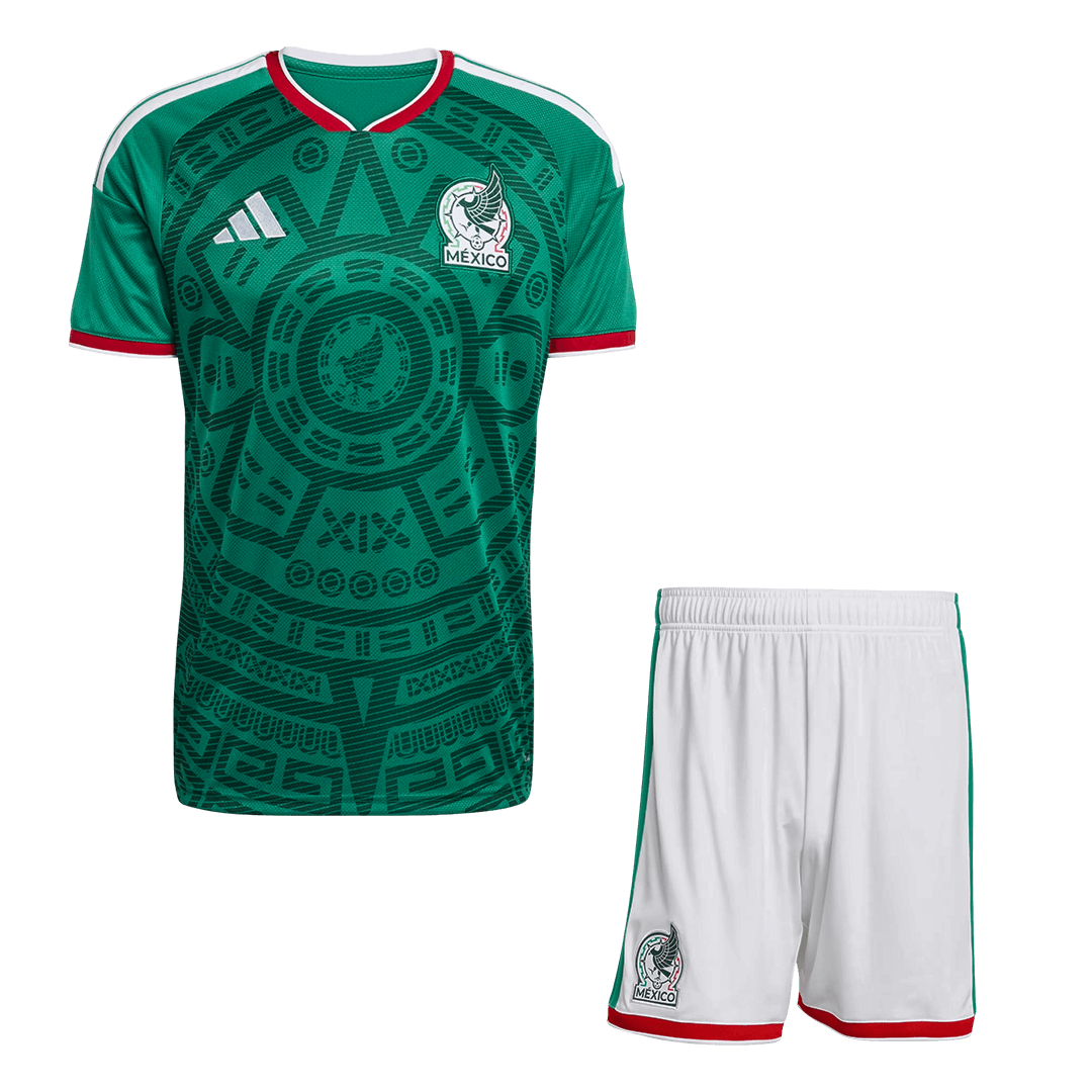 Mexico Mens Home Soccer Kit World Cup 2026 Green [PREMIUM]