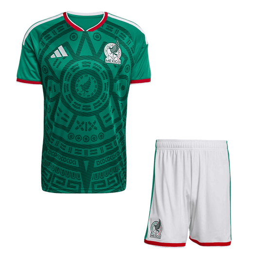 Mexico Mens Home Soccer Kit World Cup 2026 Green [PREMIUM]