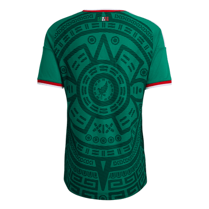 Mexico Mens Home Soccer Jersey World Cup 2026 Green - Player Version