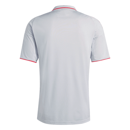 Olympique Lyonnais Mens Third Away Soccer Jersey 2025/26 White