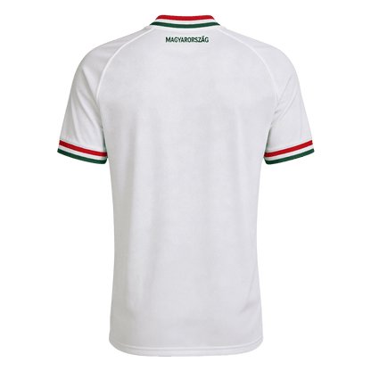 Hungría Mens Away Soccer Jersey World Cup 2026 White