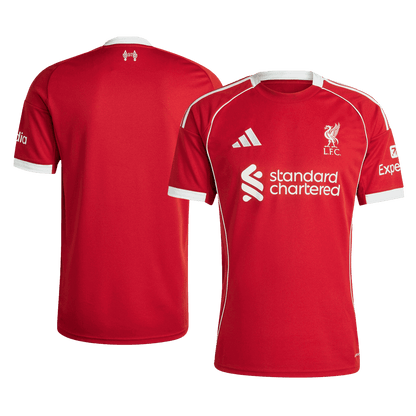 Liverpool Mens Home Soccer Jersey 2025/26 Red