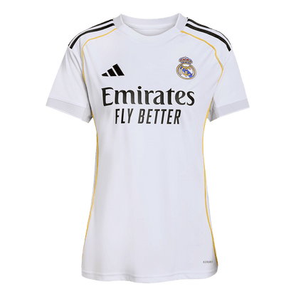 Real Madrid Womens Home Soccer Jersey 2025/26 White