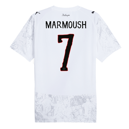 MARMOUSH #7 Manchester City Mens Soccer Jersey World Cup KidSuper 2025/26 White