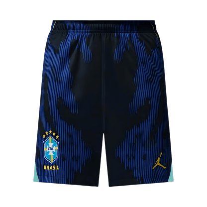 Brazil Mens Away Soccer Kit World Cup 2026 Blue