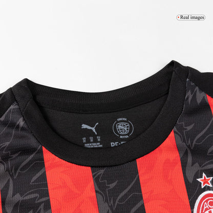 AC Milan Kids Home Soccer Full Set 2025/26 Red&Black