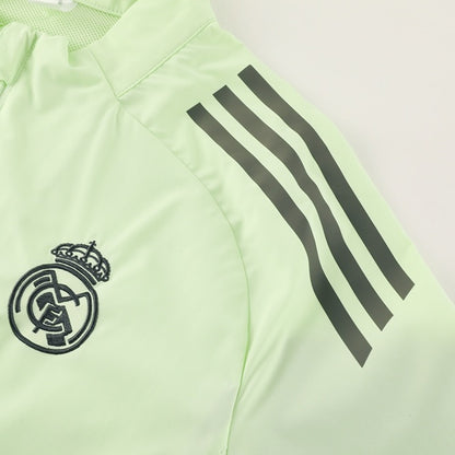 Real Madrid Mens Windbreaker Jacket 2025/26 Green