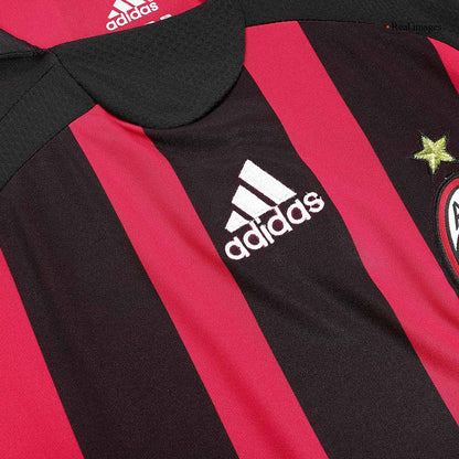 Retro RONALDO #99 AC Milan Mens Home Soccer Jersey 2006/07 Red&Black