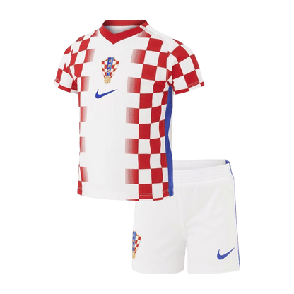 Croatia Kids Home Soccer Kit World Cup 2026 Red&White
