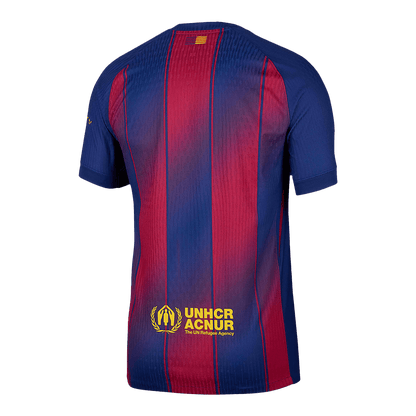 Barcelona Mens Home Soccer Jersey 2025/26 Red&Blue - Player Version