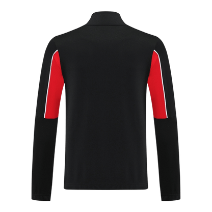 AC Milan Mens Training Tracksuit Kit 2025/26 Black