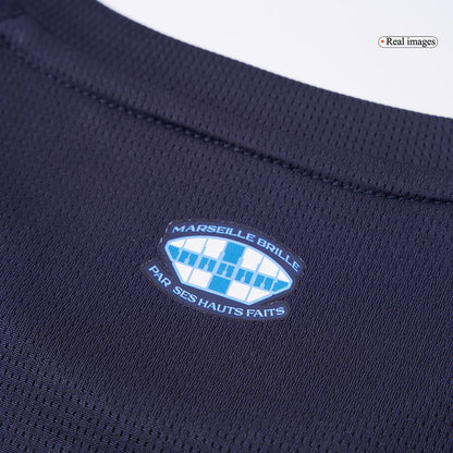 Marseille Kids Away Soccer Kit 2025/26 Navy