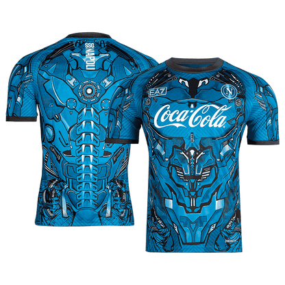 Napoli Mens Pre-Match Soccer Jersey 2025/26 Blue