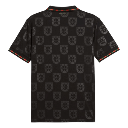 Portugal Mens Soccer Jersey World Cup 2026 Black
