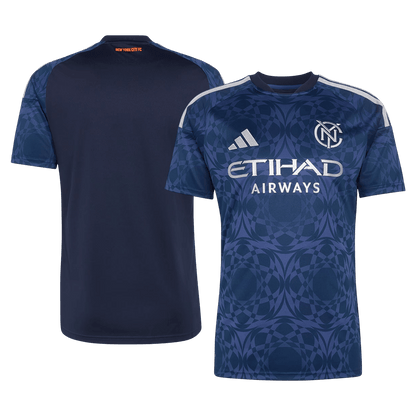 New York City Mens Away Soccer Jersey 2025/26 Blue