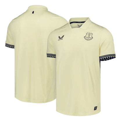 Everton Mens Away Soccer Jersey 2025/26 Yellow