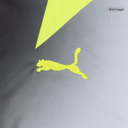 Borussia Dortmund Mens Away Soccer Jersey 2025/26 Gray
