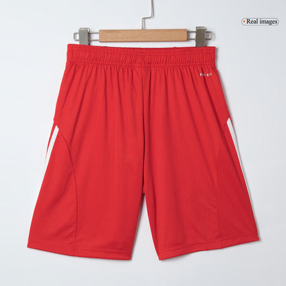 Bayern Munich Mens Home Soccer Shorts 2025/26 Red