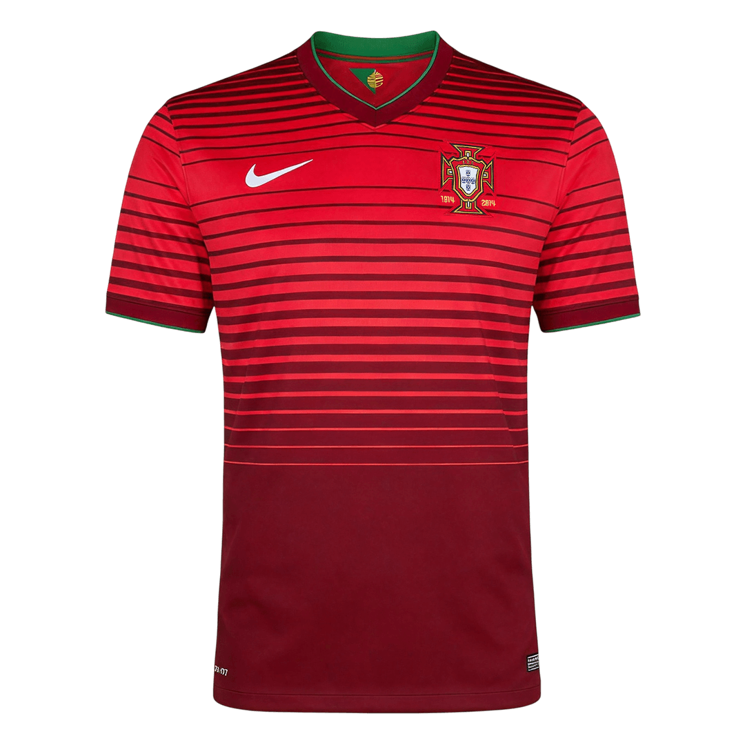 Retro Portugal Mens Special Soccer Jersey 2014 Red