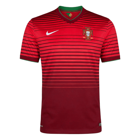 Retro Portugal Mens Special Soccer Jersey 2014 Red