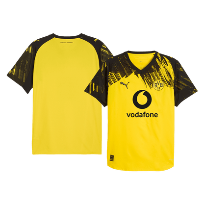 Borussia Dortmund Mens Home Soccer Jersey 2025/26 Yellow - Player Version