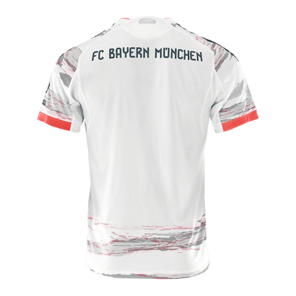 Bayern Munich Mens Away Soccer Jersey 2025/26 White - Player Version