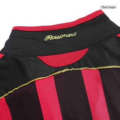 Retro KAKA' #22 AC Milan Mens Home Soccer Jersey 2006/07 Red&Black