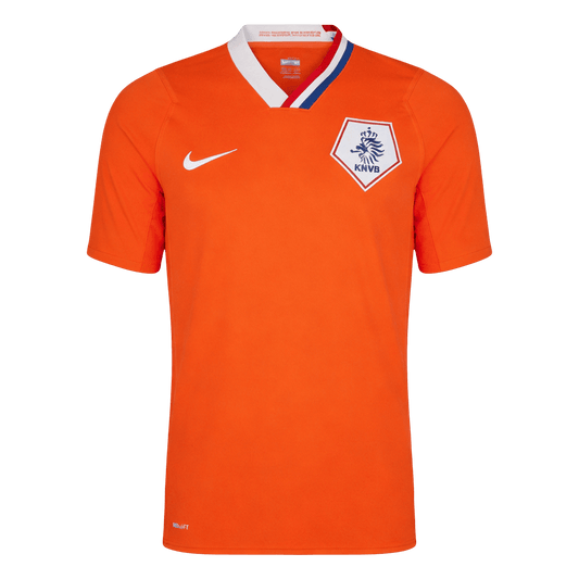 Retro Netherlands Mens Home Soccer Jersey 2008 Orange