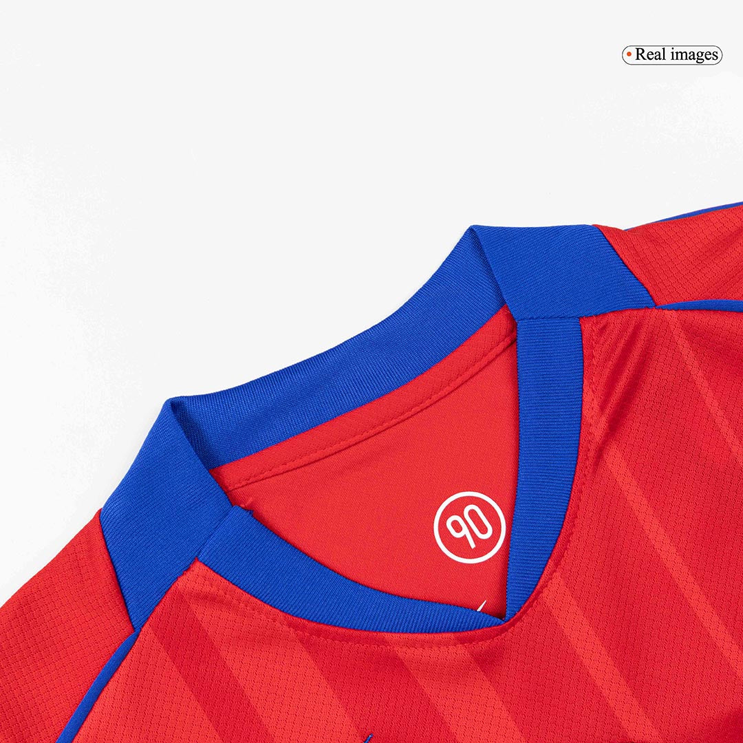 PSG Kids Third Away Soccer Kit 2025/26 Red