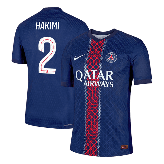 HAKIMI #2 PSG Mens Home Soccer Jersey 2025/26 Navy - Player Version
