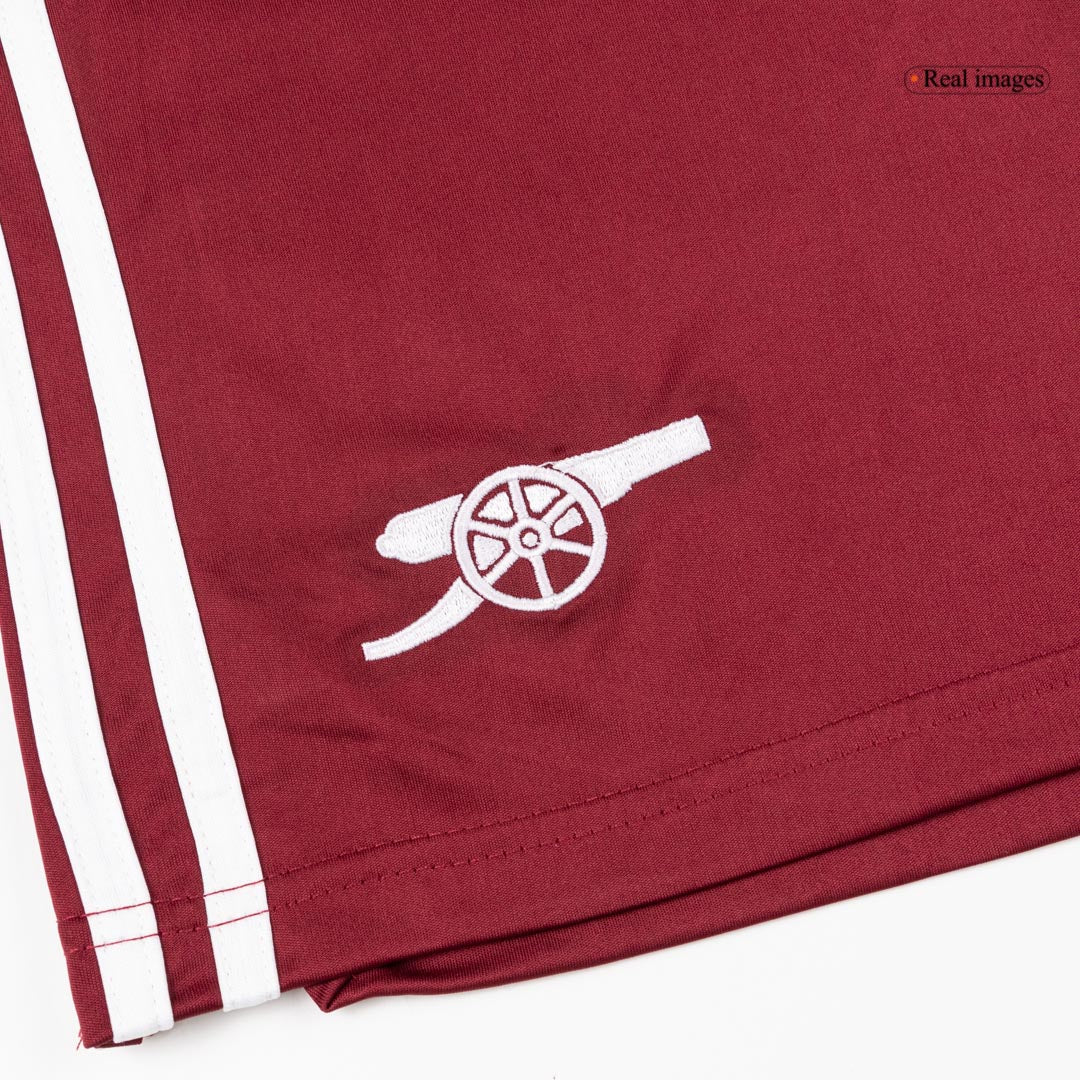 Arsenal Mens Third Away Soccer Shorts 2025/26 Red