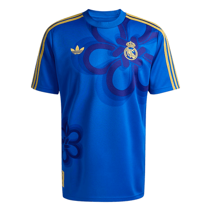 Real Madrid Mens Soccer Jersey 2025/26 Blue