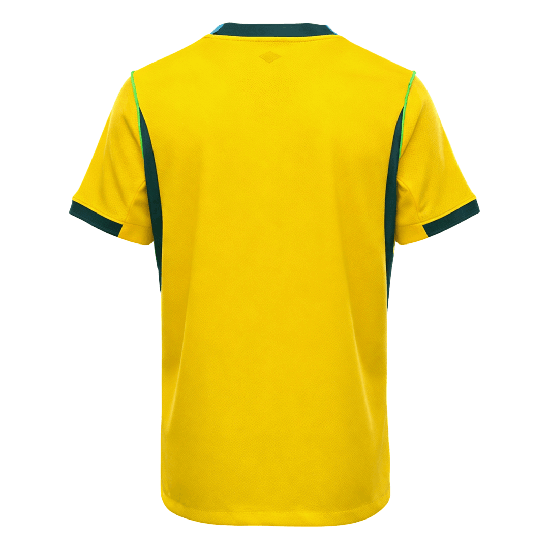 Brazil Mens Home Soccer Kit World Cup 2026 Yellow
