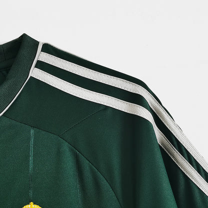Retro Real Madrid Mens Third Away Soccer Jersey 2012/13 Green