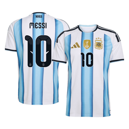 MESSI #10 Argentina Mens Home Soccer Jersey World Cup 2026 Blue&White [PREMIUM]