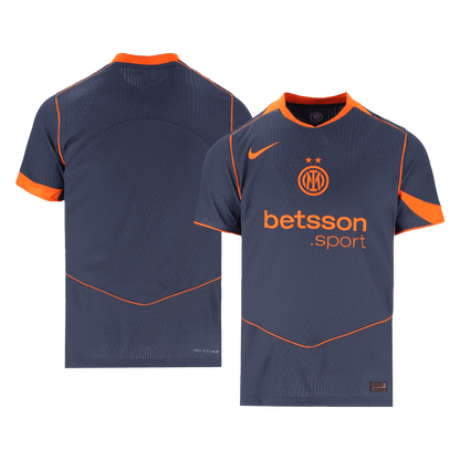 Inter Milan Mens Third Away Soccer Jersey 2025/26 Navy - Player Version