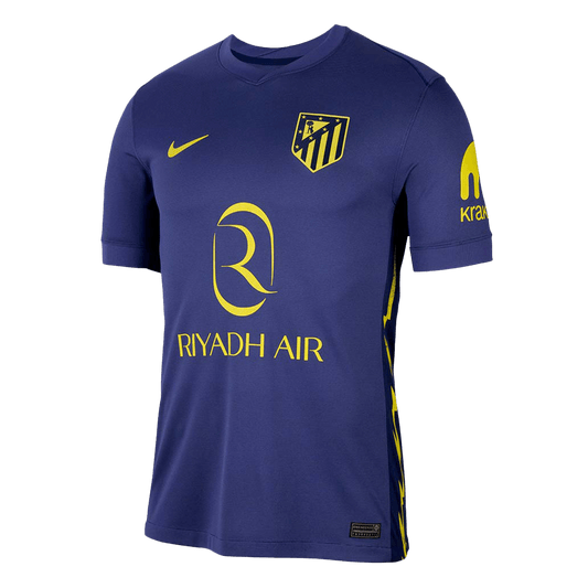 Atletico Madrid Mens Away Soccer Jersey 2025/26 Navy