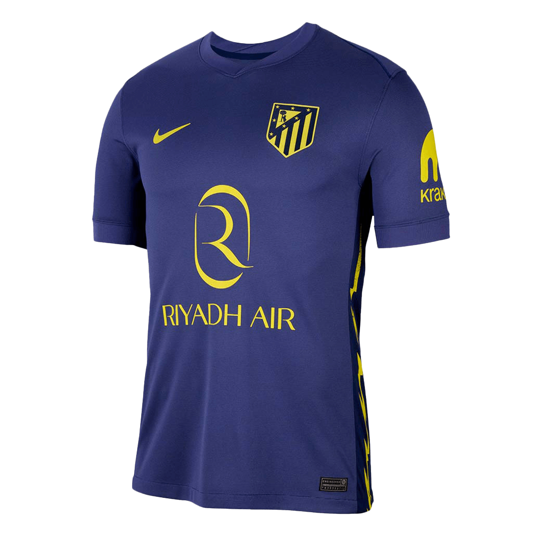 GRIEZMANN #7 Atletico Madrid Mens Away Soccer Jersey 2025/26 Navy